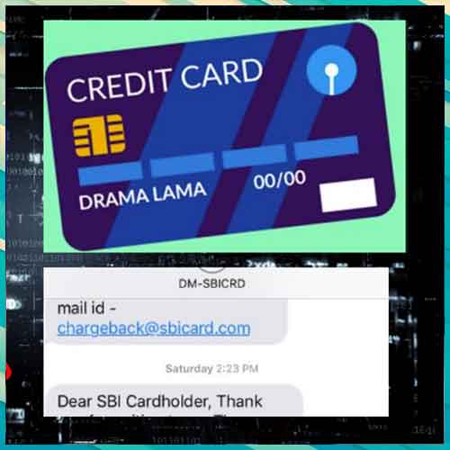 Wakeup call for SBI Credit card users