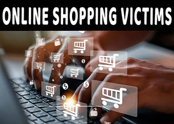 Online shopping victims