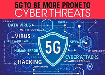 5G to be more prone to cyber threats