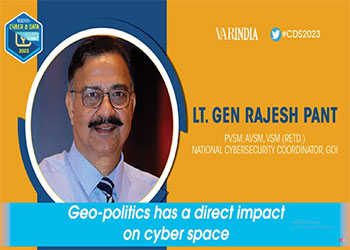 Geo-politics has a direct impact on cyber space