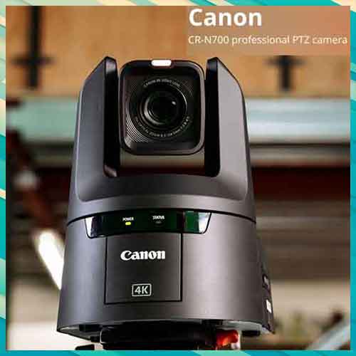Canon expands its remote PTZ camera lineup with CR-N700