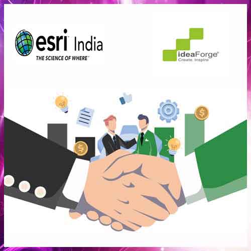 Esri India and ideaForge join hands