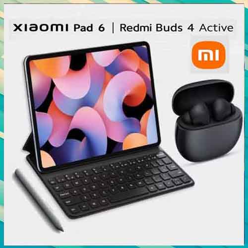 Xiaomi India unveils Xiaomi Pad 6 and Redmi Buds 4 Active