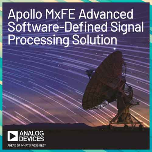 Analog Devices brings Apollo MxFE advanced software-defined signal processing solution