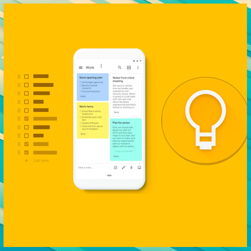 Google Keep, supports text formatting on Android