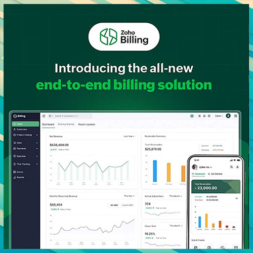 Zoho rolls out Zoho Billing to offer businesses greater flexibility in billing operations