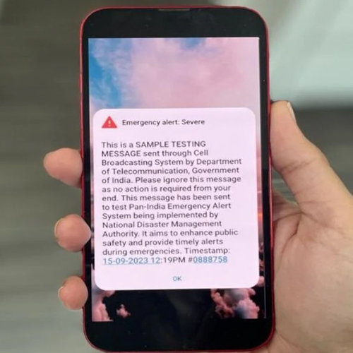 Government sends emergency alerts to Android phone users as a test