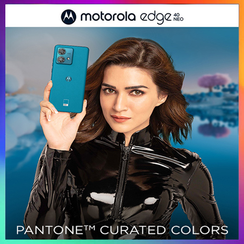 Motorola launches edge 40 neo