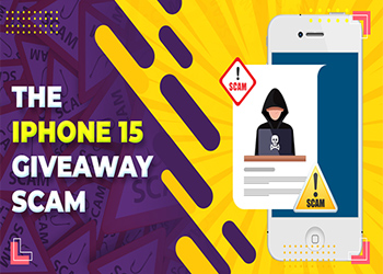 The iPhone 15 giveaway Scam