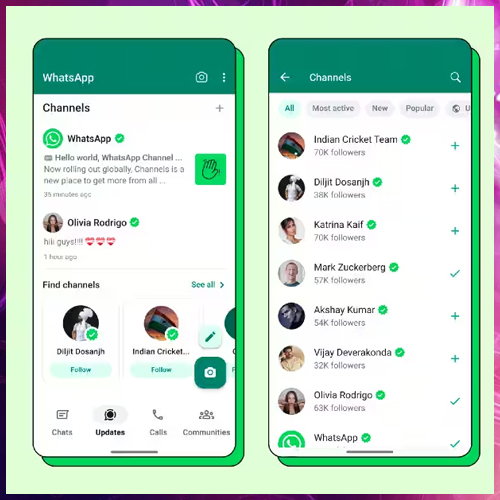 Channel alerts are about to launch on WhatsApp