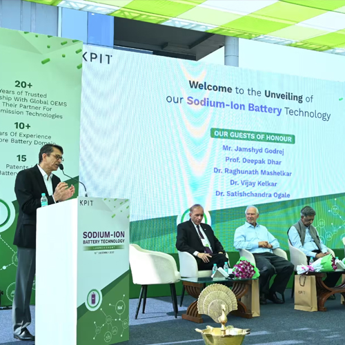 KPIT rolls out the first Sodium-Ion battery technology in India