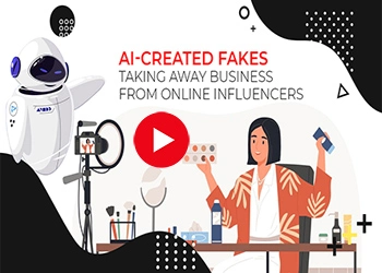 AI-created fakes taking away business from online influencers