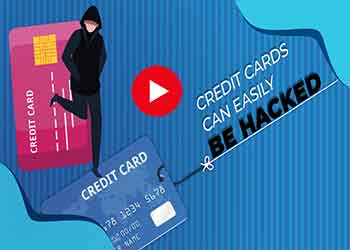 Credit Cards can easily be hacked