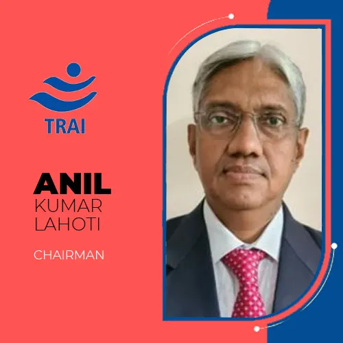 Anil Kumar Lahoti appointed as the new TRAI chairman