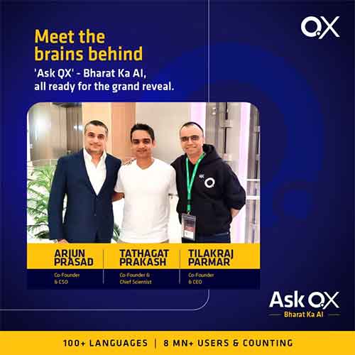 Ask QX launched by QX Lab AI in 12+ Indian, 100+ global languages