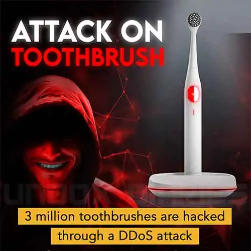 DDoS attack through Smart toothbrushes
