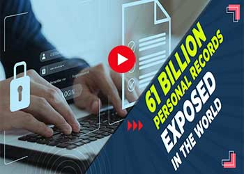 61 billion personal records exposed in the world