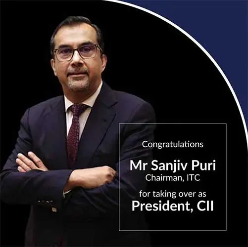 Sanjiv Puri of ITC to lead CII in 2024–2025