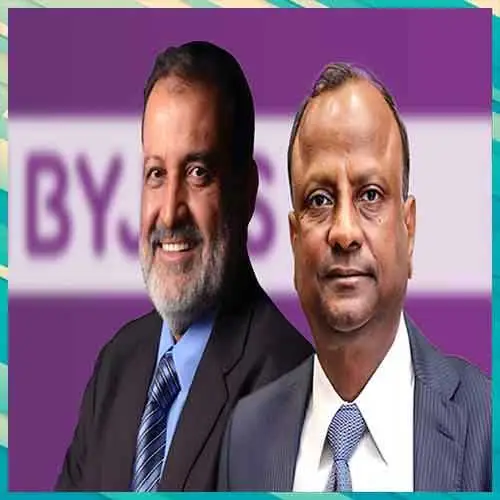 Rajnish Kumar and Mohandas Pai to step down from BYJU's advisory council